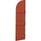 Ekena Millwork Americraft 4-Board (3 Batten) Wood Joined Board-n-Batten Shutters w/ Arch Top, ARW401BQ414X77CLH, PR ARW401BQ414X77CLH - alternate 5